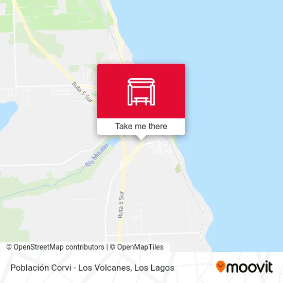 Mapa de Población Corvi - Los Volcanes