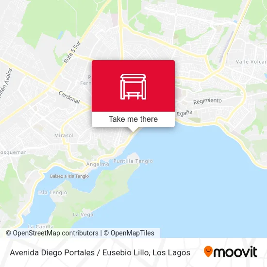 Avenida Diego Portales / Eusebio Lillo map