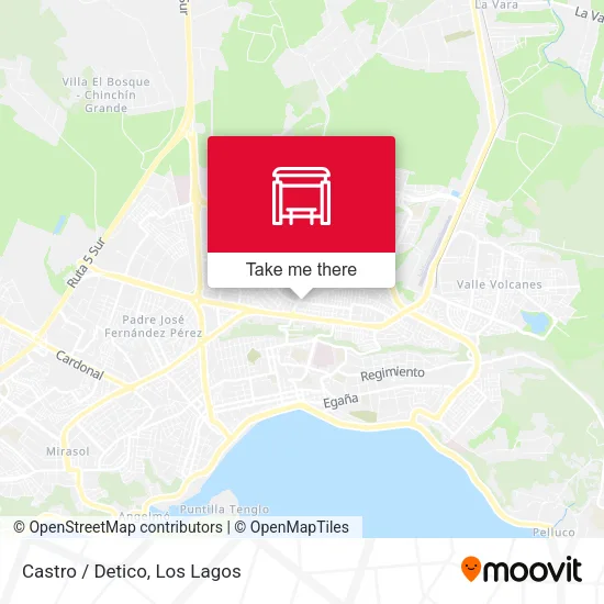 Mapa de Castro / Detico