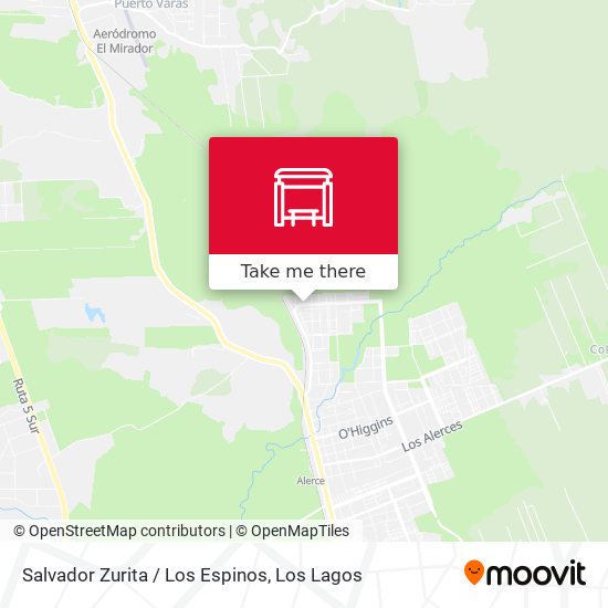 Salvador Zurita / Los Espinos map