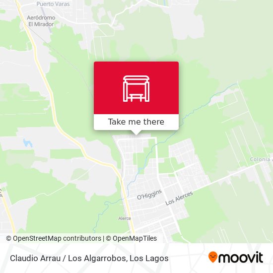 Claudio Arrau / Los Algarrobos map