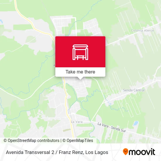 Mapa de Avenida Transversal 2 / Franz Renz