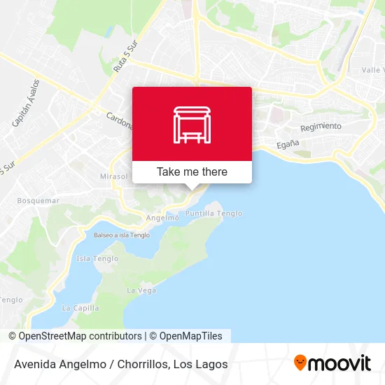 Avenida Angelmo / Chorrillos map