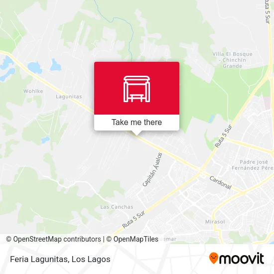 Feria Lagunitas map