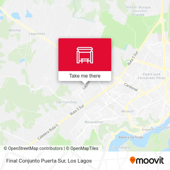Mapa de Final Conjunto Puerta Sur