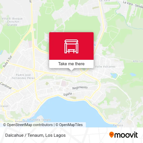 Mapa de Dalcahue / Tenaum