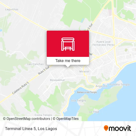 Mapa de Terminal Línea 5