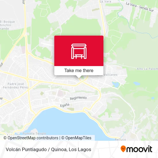 Mapa de Volcán Puntiagudo / Quinoa