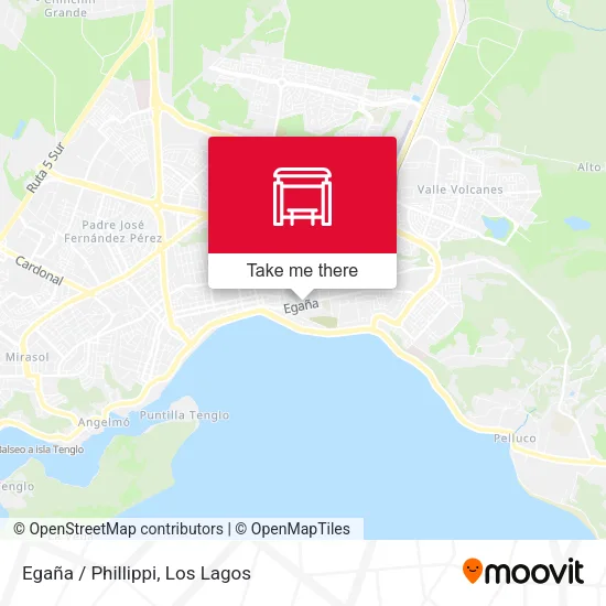 Mapa de Egaña / Phillippi