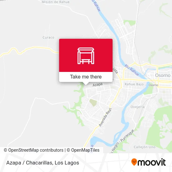Mapa de Azapa / Chacarillas