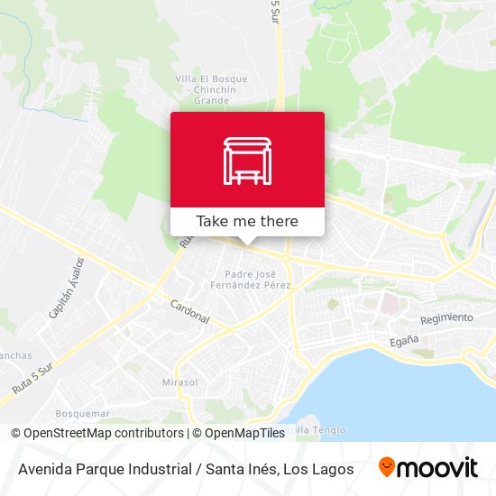 Avenida Parque Industrial / Santa Inés map