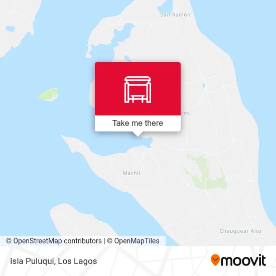 Isla Puluqui map