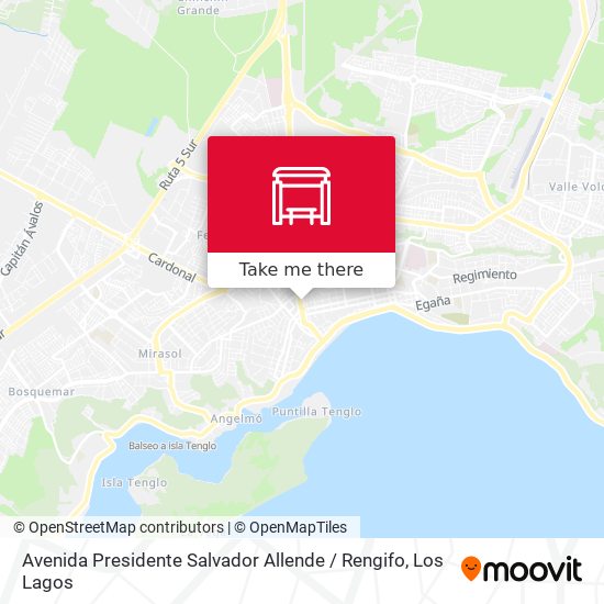 Avenida Presidente Salvador Allende / Rengifo map