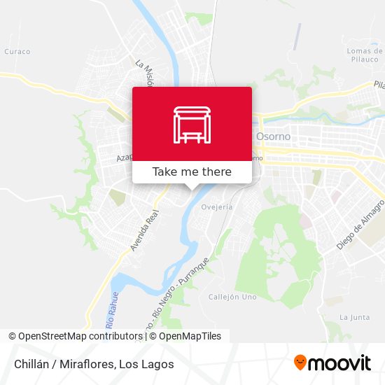 Chillán / Miraflores map