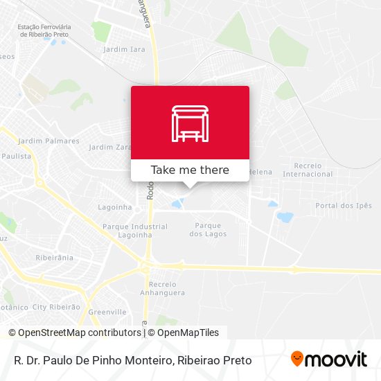 R. Dr. Paulo De Pinho Monteiro map