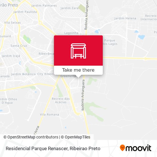 Mapa Residencial Parque Renascer