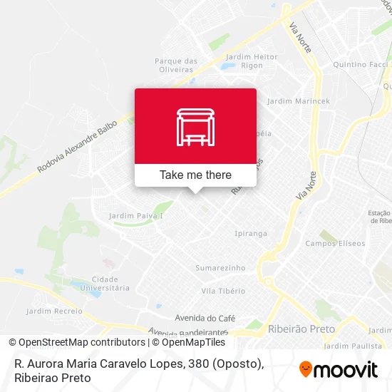 R. Aurora Maria Caravelo Lopes, 380 (Oposto) map