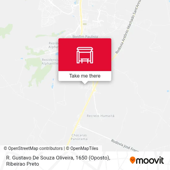 R. Gustavo De Souza Oliveira, 1650 (Oposto) map