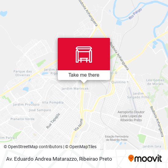 Mapa Av. Eduardo Andrea Matarazzo