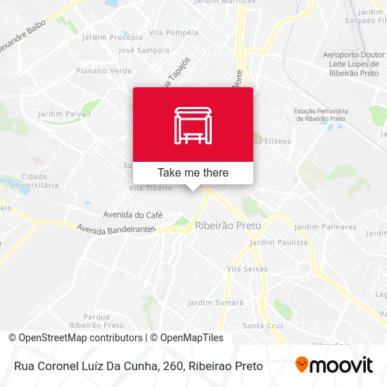 Rua Coronel Luíz Da Cunha, 260 map