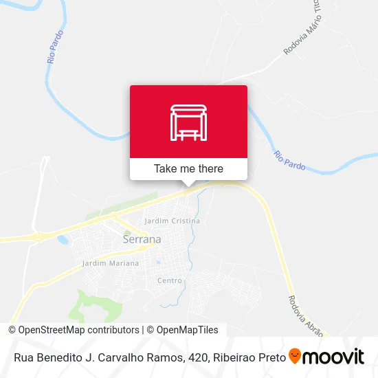 Rua Benedito J. Carvalho Ramos, 420 map