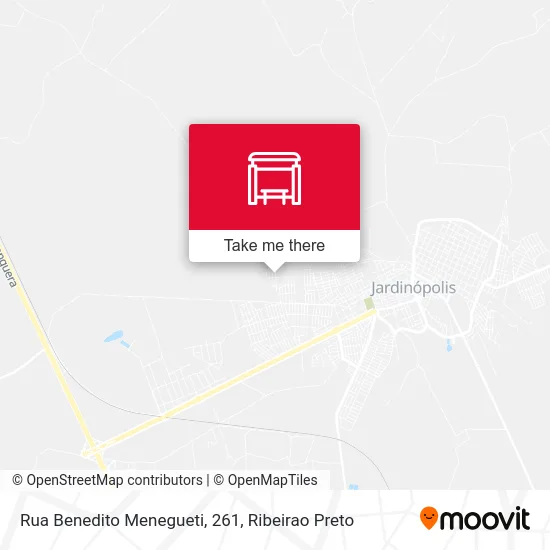 Rua Benedito Menegueti, 261 map