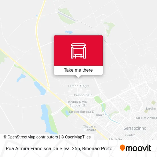 Rua Almira Francisca Da Silva, 255 map