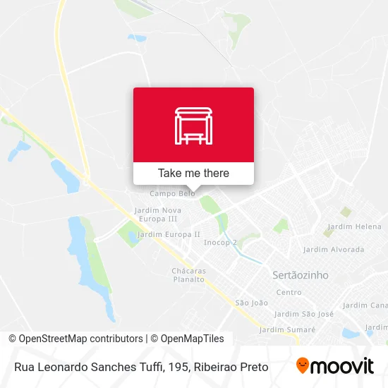 Rua Leonardo Sanches Tuffi, 195 map