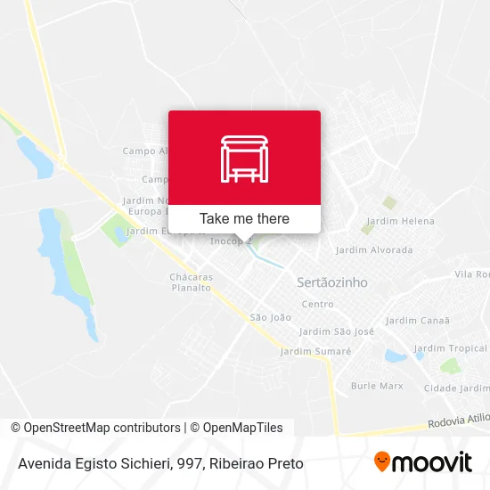 Avenida Egisto Sichieri, 997 map