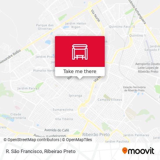 Mapa R. São Francisco