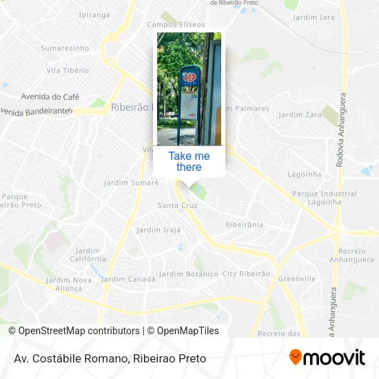 Av. Costábile Romano map