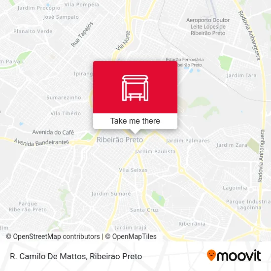R. Camilo De Mattos map