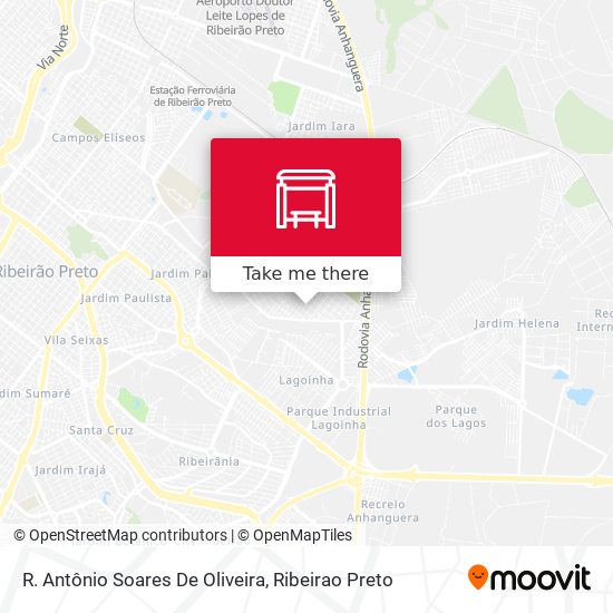 R. Antônio Soares De Oliveira map