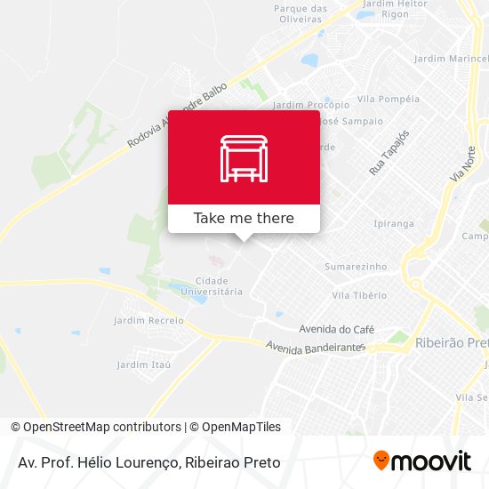 Av. Prof. Hélio Lourenço map