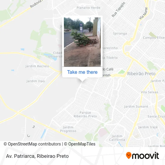 Av. Patriarca map