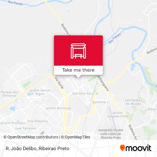 R. João Delibo map