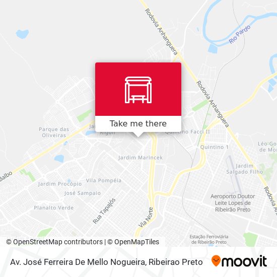 Mapa Av. José Ferreira De Mello Nogueira