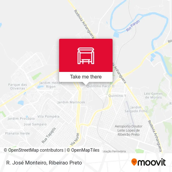 R. José Monteiro map