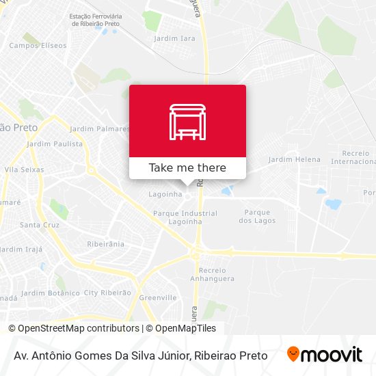 Mapa Av. Antônio Gomes Da Silva Júnior