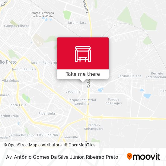 Mapa Av. Antônio Gomes Da Silva Júnior