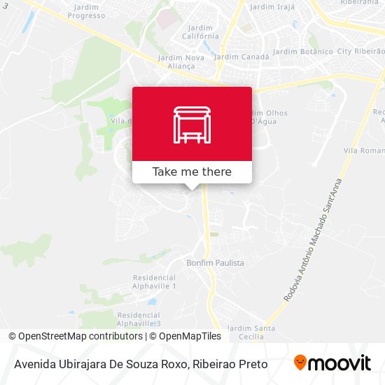 Avenida  Ubirajara De Souza Roxo map