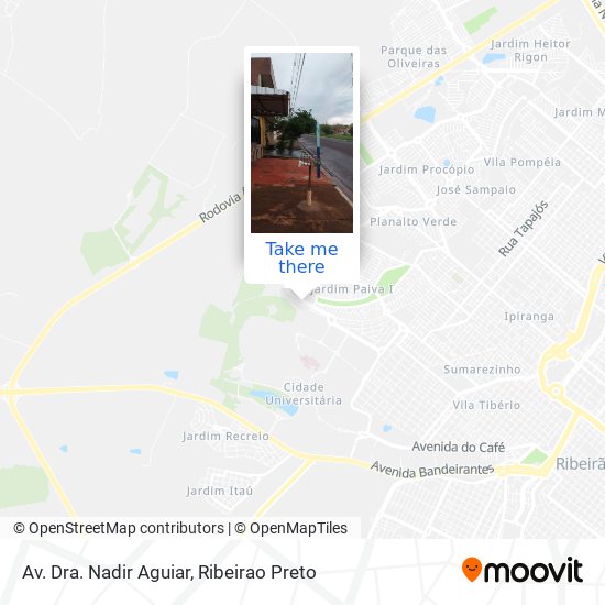 Mapa Av. Dra. Nadir Aguiar