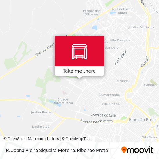 Mapa R. Joana Vieira Siqueira Moreira