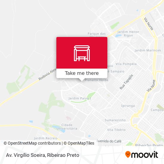Av. Virgílio Soeira map