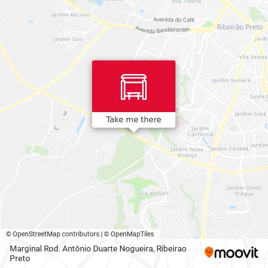 Marginal Rod. Antônio Duarte Nogueira map
