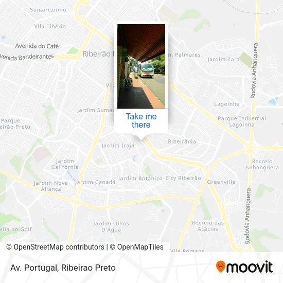 Av. Portugal map