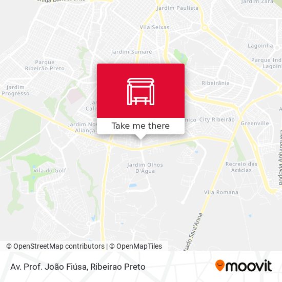 Av. Prof. João Fiúsa map