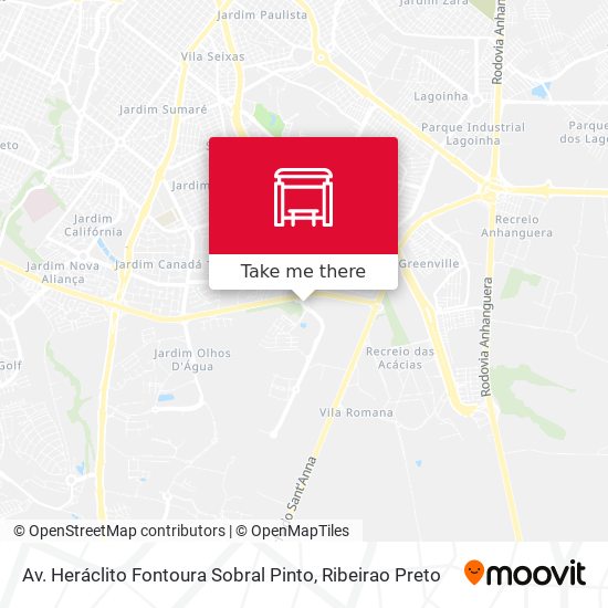 Av.  Heráclito Fontoura Sobral Pinto map