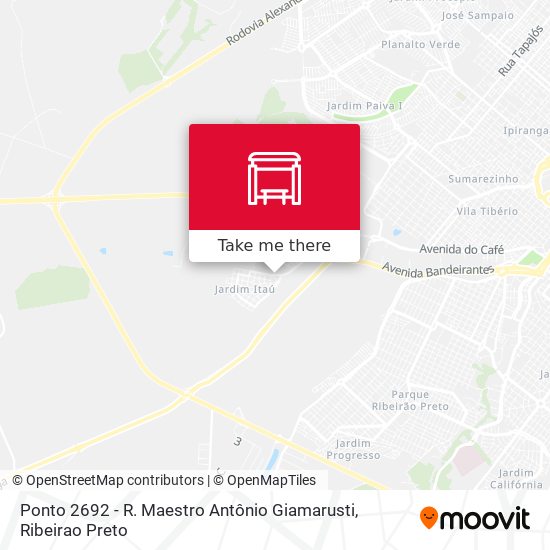 Ponto 2692 - R. Maestro Antônio Giamarusti map
