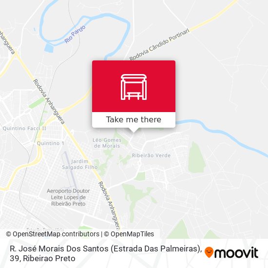 Mapa R. José Morais Dos Santos (Estrada Das Palmeiras), 39